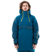Dragonfly Куртка-анорак сноубордическая Uktus Man Dark Ocean - Yellow в Красноярске