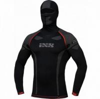 IXS Термобелье Underwear Shirt 365 Hood Черный/Серый в Красноярске