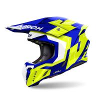 Airoh Шлем Twist 3 Dizzy Blue/Yellow Gloss в Красноярске