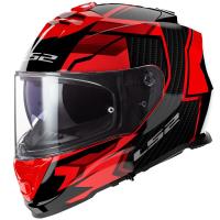 LS2 Мотошлем FF800 Storm II Tracker черно-красный в Красноярске