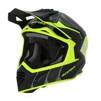 Acerbis Шлем кроссовый X-Track 22-06 Black/Fluo-Yellow в Красноярске