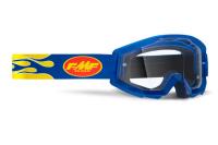 100% Очки FMF Powercore Goggle Flame Navy/Clear Lens в Красноярске