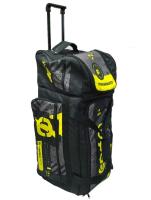 Grom Сумка для экипировки с колесами MX1 Gearbag Fragments Neongrey в Красноярске