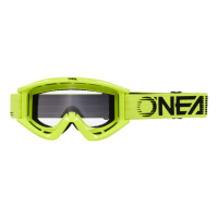 Oneal Маска кроссовая B-Zero V.22 желтая оправа, прозрачная линза в Красноярске