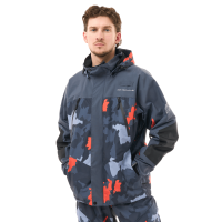 Dragonfly Мембранная куртка Quad 2.0 Man 2025 Grey - Orange Camo в Красноярске