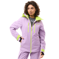Dragonfly Куртка горнолыжная утепленная Gravity Woman 2025 Purple-Lime в Красноярске