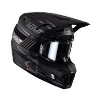 Leatt Мотошлем кроссовый Moto 9.5 Carbon Helmet Kit V26 Black в Красноярске