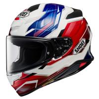 Shoei Шлем NXR 2 Capriccio бело-сине-красно-черный в Красноярске