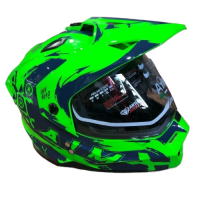 AiM Шлем детский JK802Y Green/Blue в Красноярске
