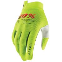 100% Мотоперчатки текстильные ITrack Fluo/Yellow в Красноярске