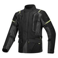 LS2 Мотокуртка мужская Narvik Man Jacket серо-черно-желтый в Красноярске