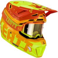 Leatt Шлем кроссовый Kit Moto 7.5 V23 Citrus в Красноярске