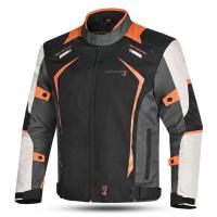 Dimox Мотокуртка текстиль Horizon Mens Orange/Black в Красноярске