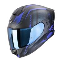 Scorpion Exo Мотошлем Exo-530 Air Theras Черный Матовый/Синий в Красноярске