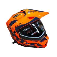AiM Шлем детский JK802Y Orange/Blue в Красноярске