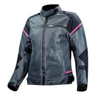 LS2 Мотокуртка женская Riva Lady черно-темно-серо-розовый в Красноярске