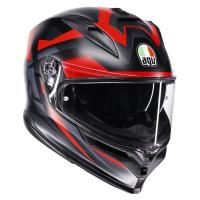 AGV Шлем K7 Черный матовый/Красный в Красноярске