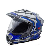 AIM Шлем кросс/эндуро JK802S Blue/Grey/Black в Красноярске
