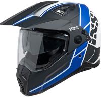 IXS Шлем IXS 208 2.0 Черно-Белый Синий в Красноярске