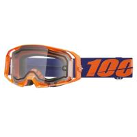 100% Очки Armatic Enduro Moto Neon Orange / Clear в Красноярске