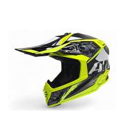 AiM Шлем RH855 Carbon Terrain Black/Yellow в Красноярске