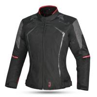 Dimox Мотокуртка текстиль Horizon Women Black/Red в Красноярске