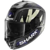 Shark Шлем Spartan RS Stingrey Mat Antracite/Antracite/Blue в Красноярске
