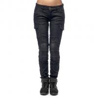 Moteq Женские мотоджинсы Nargiz Women черные в Красноярске