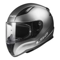 LS2 Мотошлем FF353 Rapid II Solid Matt Titanium серый матовый в Красноярске