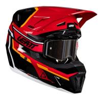 Leatt Шлем кроссовый  7.5 V26 Red + очки Velocity 4.5 в Красноярске