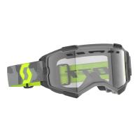 Scott Очки Fury Enduro light grey/neon yellow/clear в Красноярске