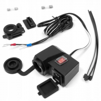Extreme Style Розетка USB 2 порта на руль, 5 V, 3.1 A MUS04-L в Красноярске