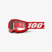 100% Очки подростковые Accuri 2 Youth Gggle Red Clear Lens в Красноярске