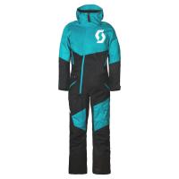 Scott Комбинезон зимний женский Back-X Dryo black/breeze blue  в Красноярске