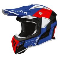 Airoh Шлем Aviator Ace 2 Shield Blue-Red Gloss в Красноярске