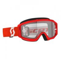Scott Очки кроссовые Primal clear red/white clear works в Красноярске