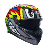 AGV Шлем K3 Birdy 2.0 Grey/Yellow/Red в Красноярске