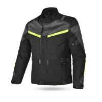 Dimox Мотокуртка текстиль Tour Tech Mens Black/Grey/Yellow в Красноярске