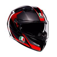 AGV Шлем K3 Striga Black/Grey/Red в Красноярске