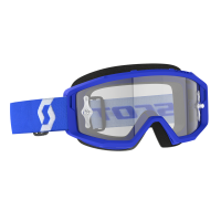 Scott Очки кроссовые Primal clear blue/white clear works в Красноярске