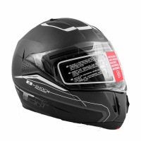 Beon Шлем модуляр B-700 Matt Grey/Black White в Красноярске