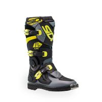 Sidi Ботинки детские Flame Black/Lime/Grey в Красноярске