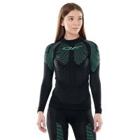 Dragonfly Термофутболка DF 3DThermo Green с длинным рукавом Woman в Красноярске