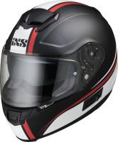 IXS Мотошлем HX 215 2.1 Черно-красно-белый матовый в Красноярске