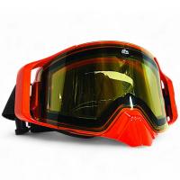 AiM Очки снегоходные с магнитной линзой и подогревом (PRO) 31-103 Accu Heated Orange Glossy в Красноярске
