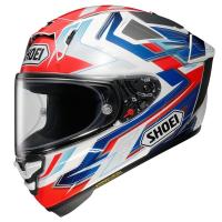 Shoei Мотошлем X-Spirit Pro Escalate бело-сине-красно-серый в Красноярске