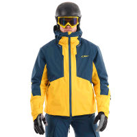 Dragonfly Куртка утепленная Gravity Premium Man Yellow-Dark Ocean в Красноярске