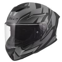 LS2 Мотошлем FF820 Rapid III Xtrem Black Grey в Красноярске