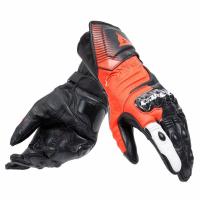 Dainese Перчатки Carbon 4 Long Black/Fluo-Red/White в Красноярске