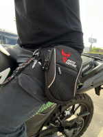 Motolike сумка на пояс красная в Красноярске